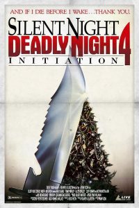 Poster for the movie "Initiation: Silent Night, Deadly Night 4"