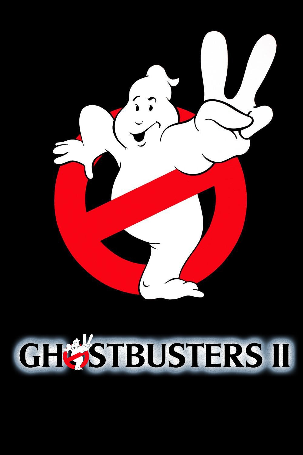 Poster for the movie "Ghostbusters II"