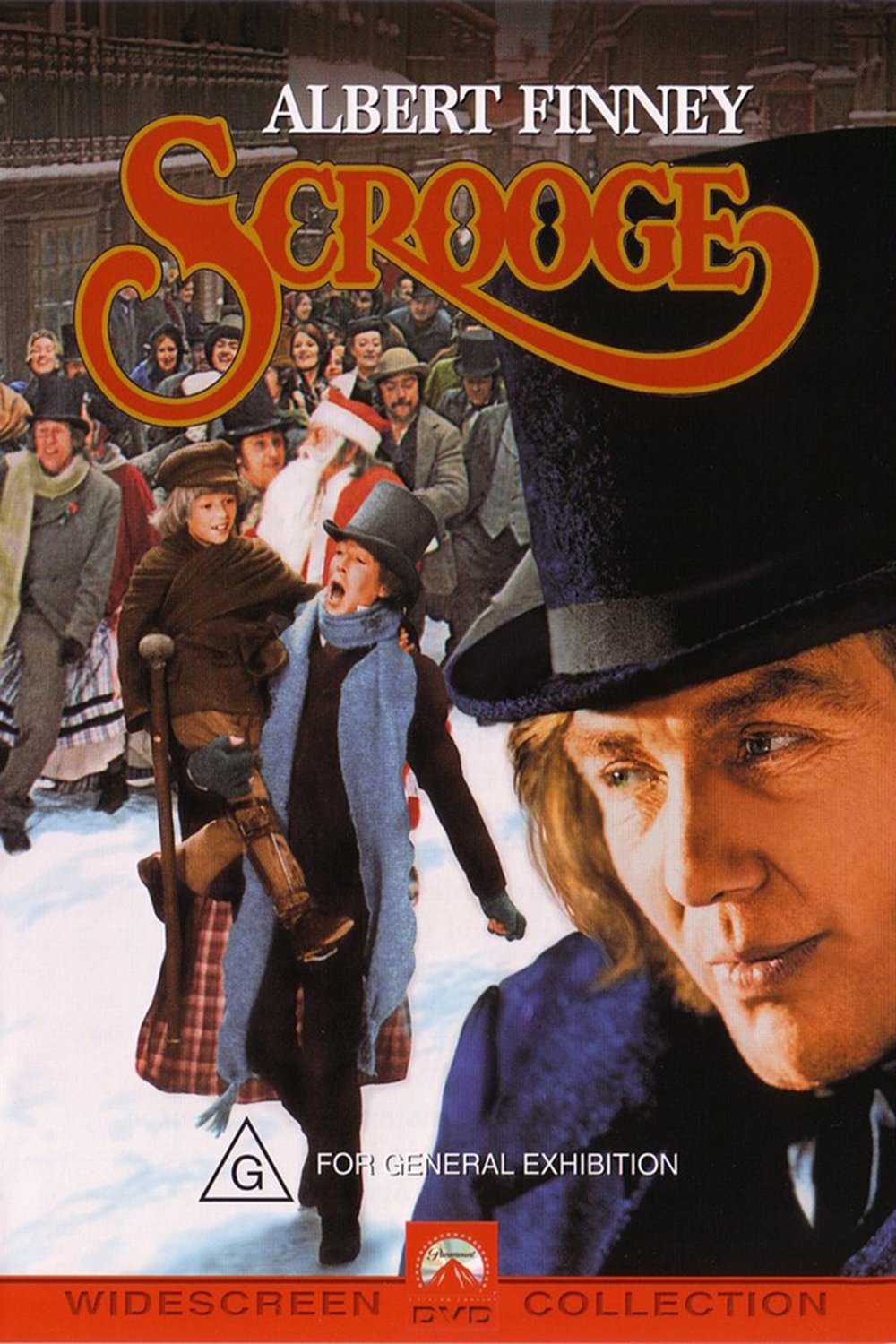 Poster for the movie "Scrooge"