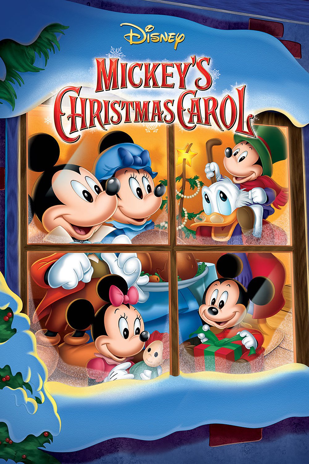 Poster for the movie "Mickey's Christmas Carol"