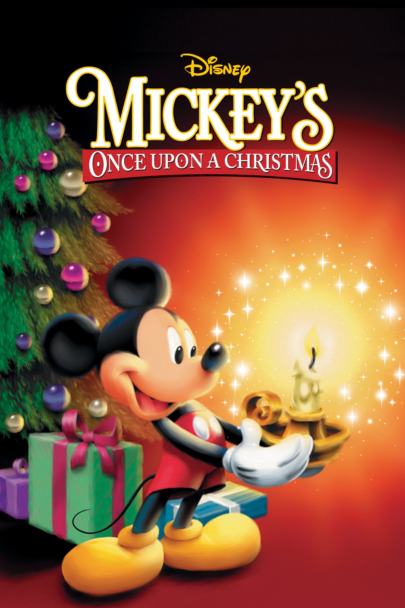 Poster for the movie "Mickey's Once Upon a Christmas"