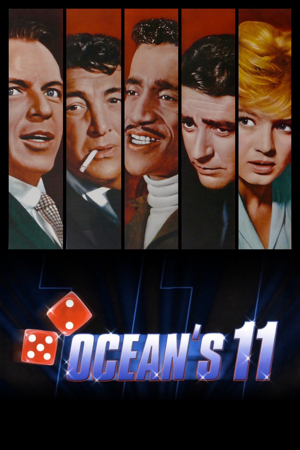 Poster for the movie "Ocean's Eleven"