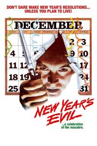 Poster for the movie "New Year's Evil"