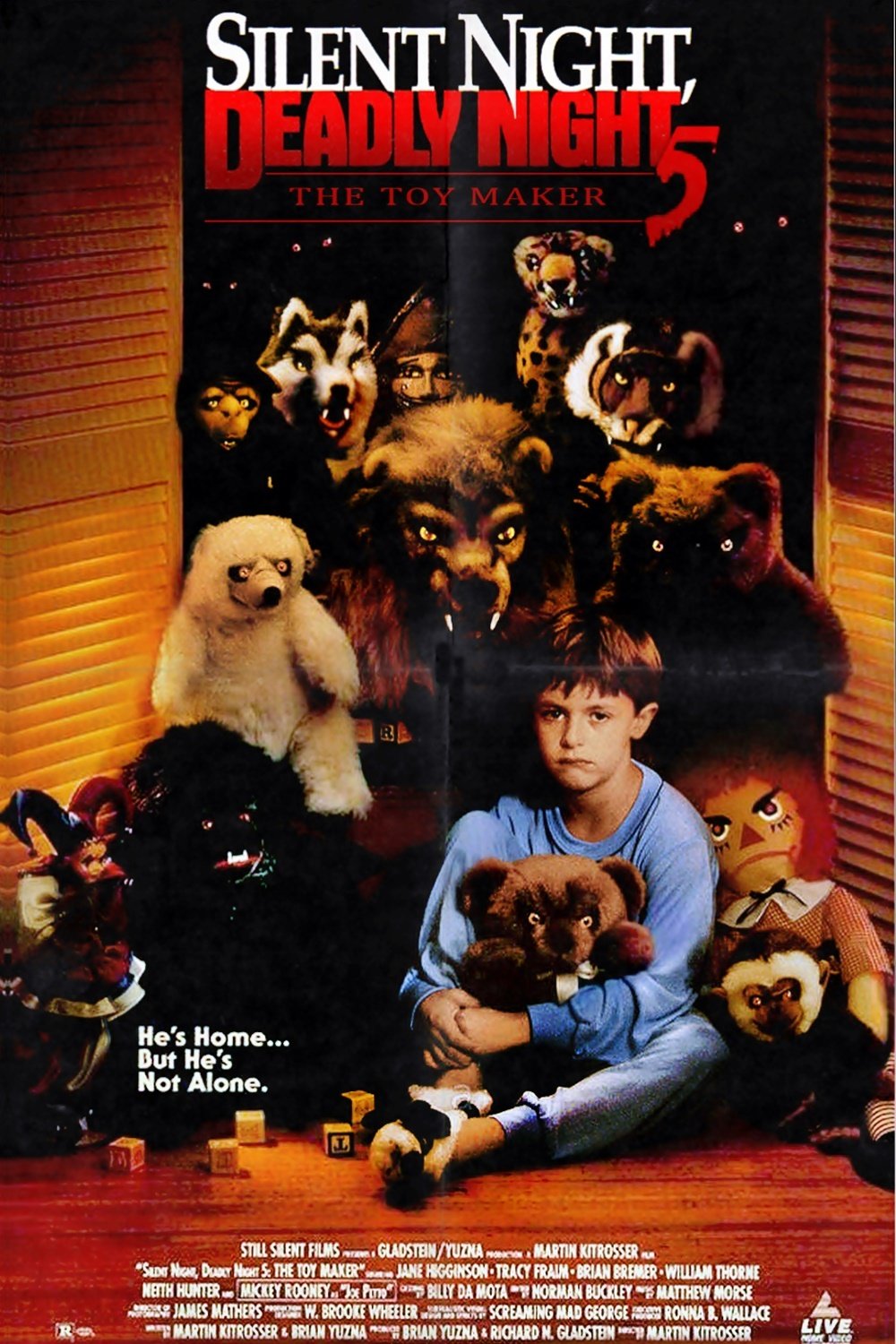 Poster for the movie "Silent Night, Deadly Night 5: The Toy Maker"