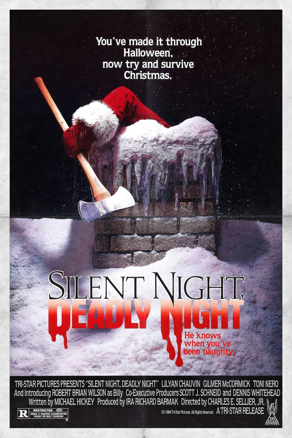 Poster for the movie "Silent Night, Deadly Night"