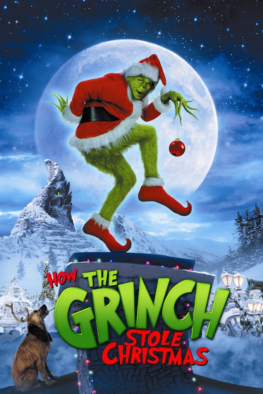 Poster for the movie "How the Grinch Stole Christmas"