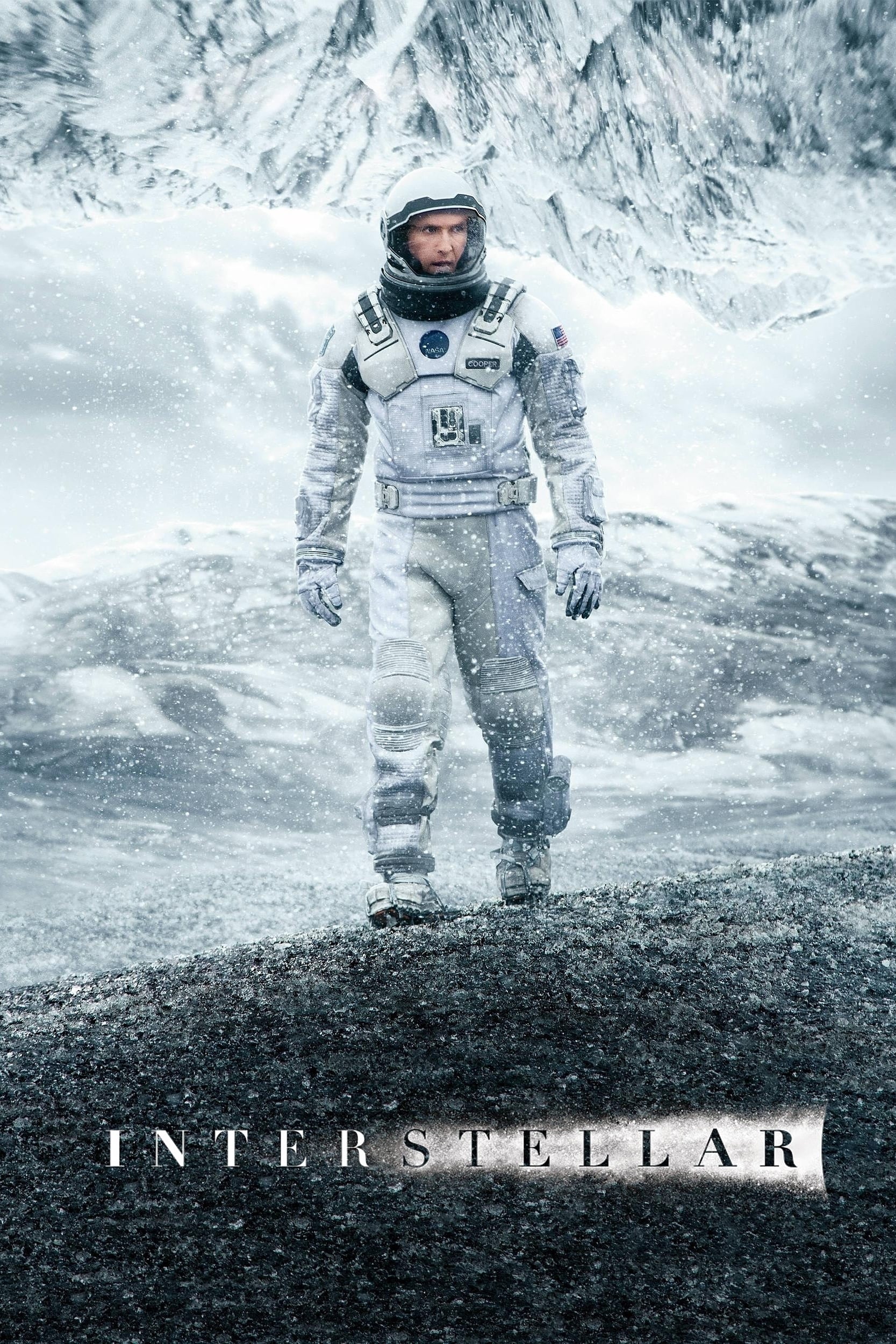 Poster for the movie "Interstellar"