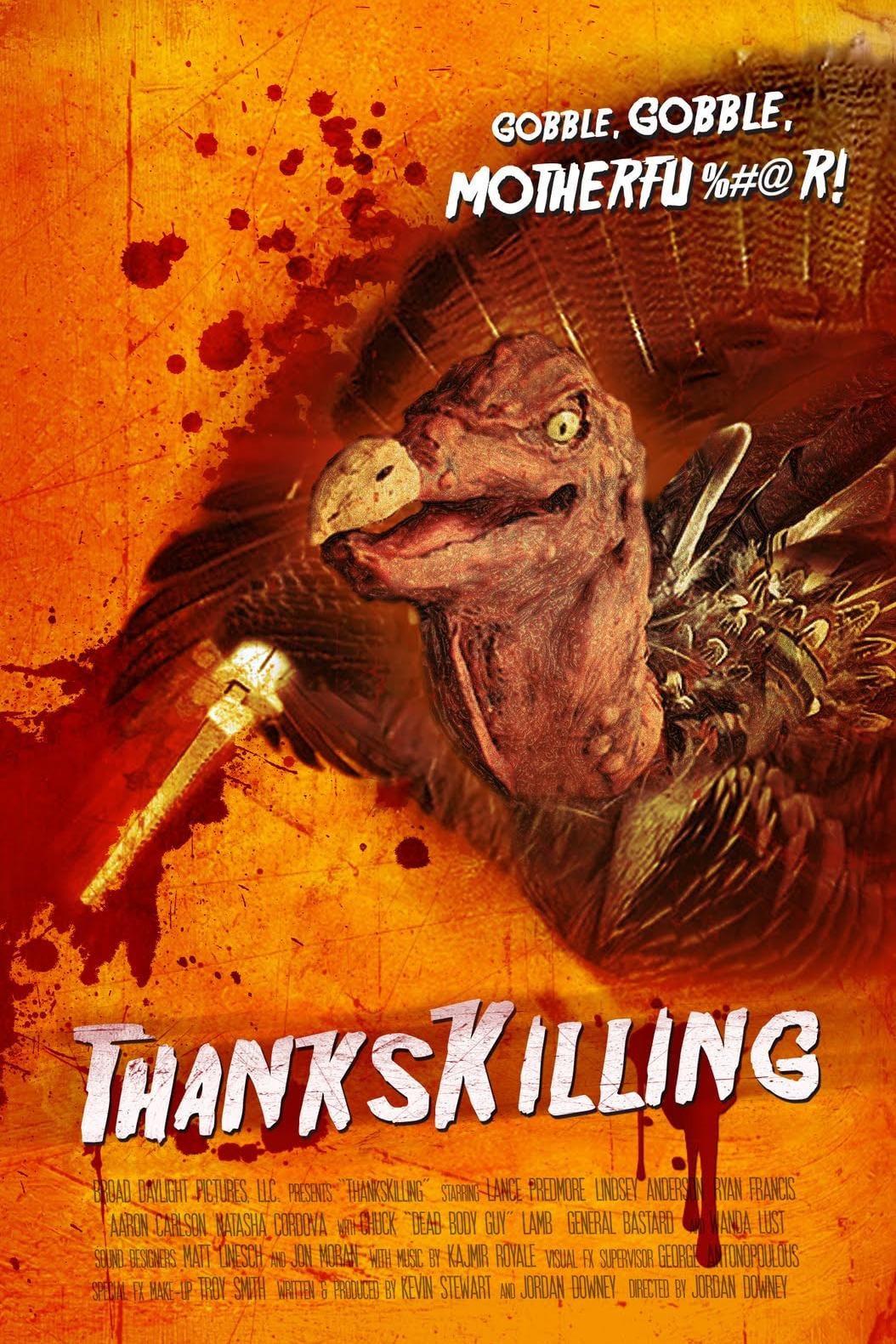 Poster for the movie "ThanksKilling"