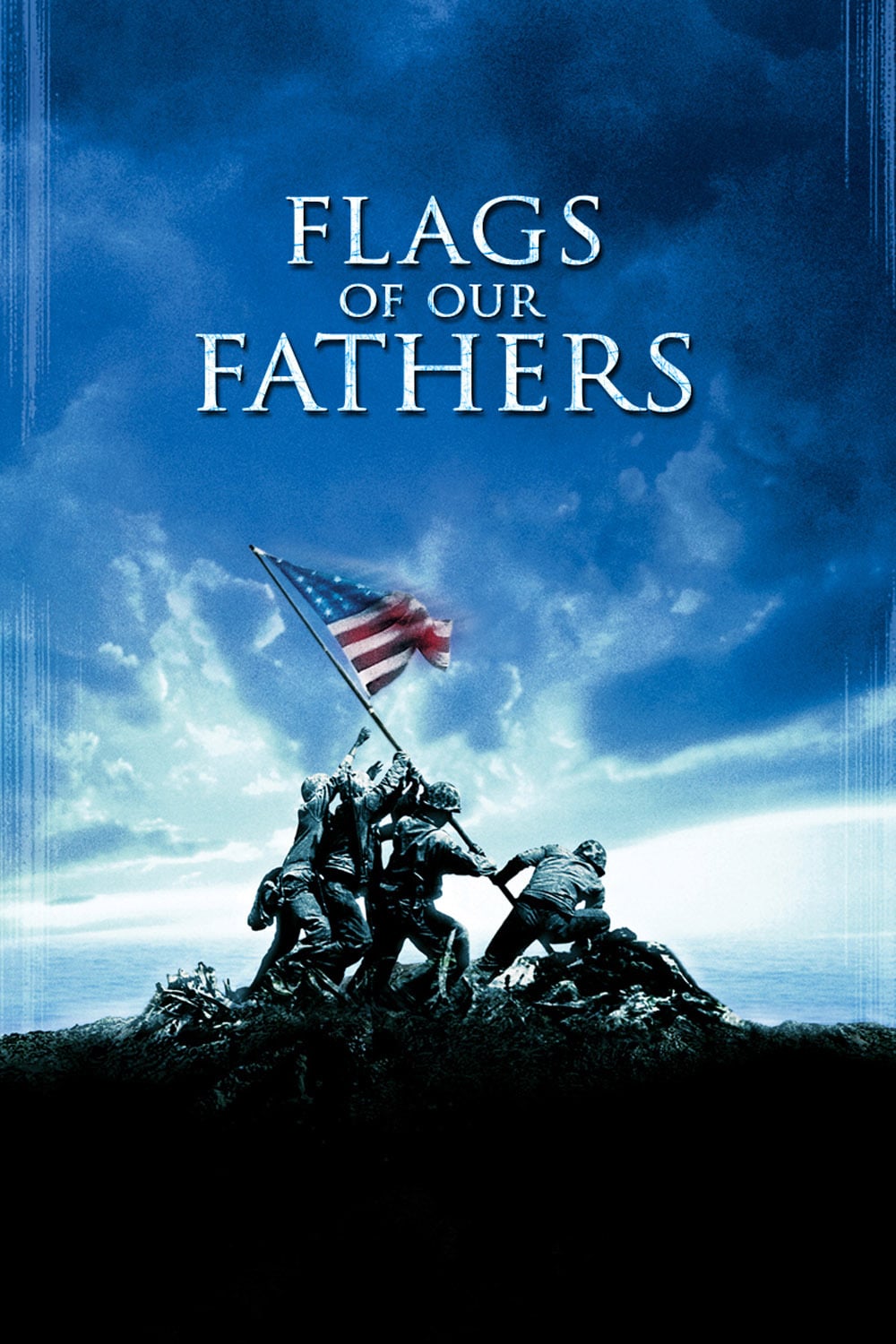Poster for the movie "Flags of Our Fathers"