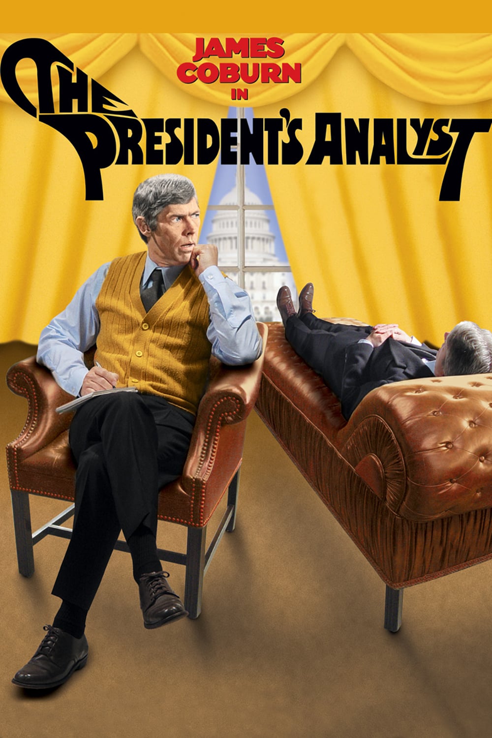 Poster for the movie "The President's Analyst"