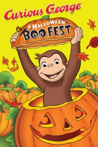 Poster for the movie "Curious George: A Halloween Boo Fest"