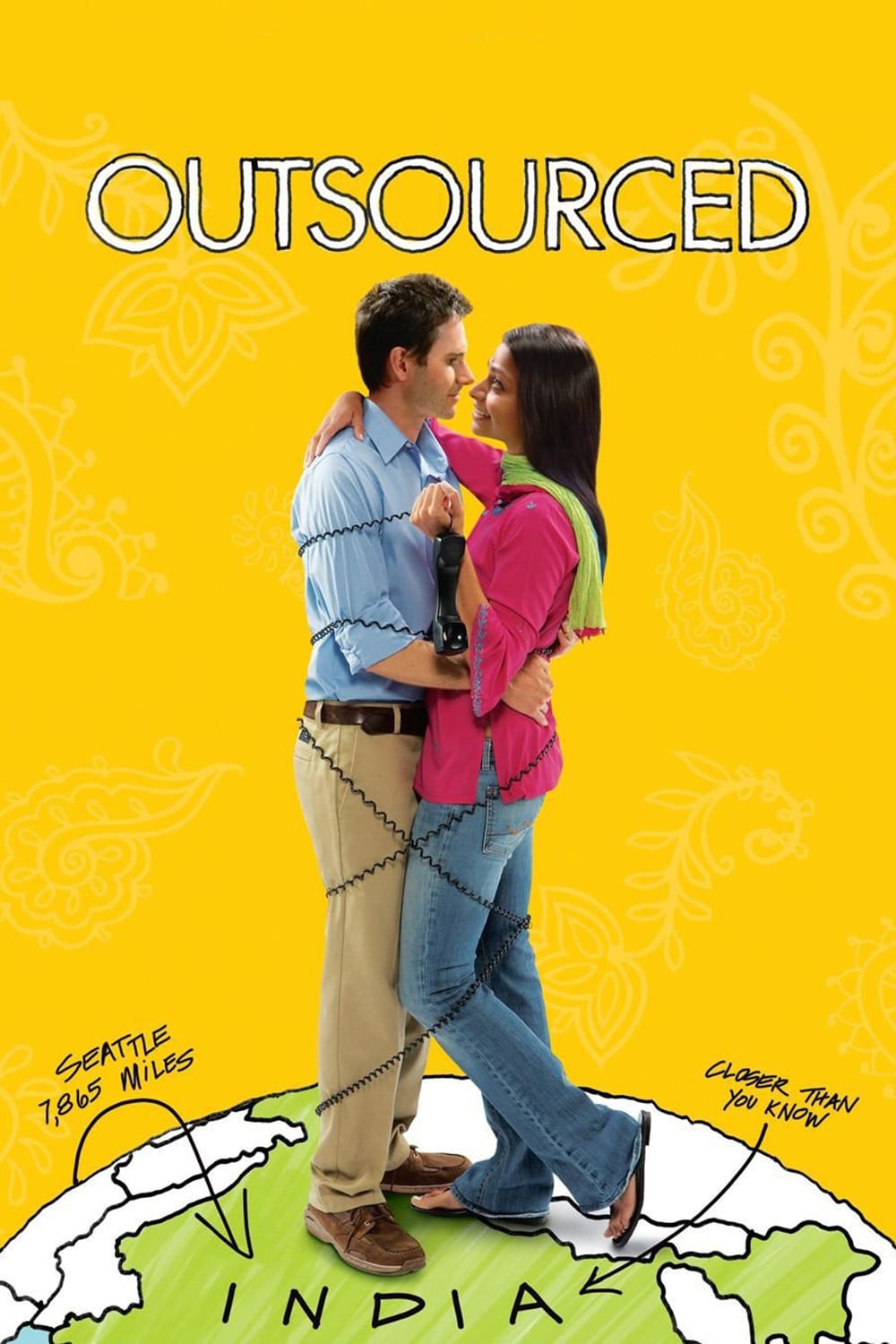 Poster for the movie "Outsourced"