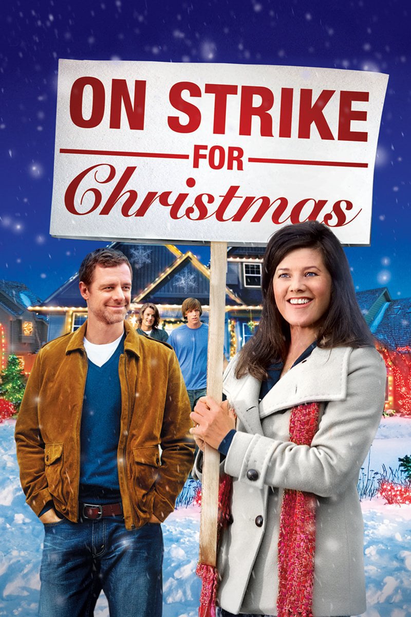 Poster for the movie "On Strike for Christmas"