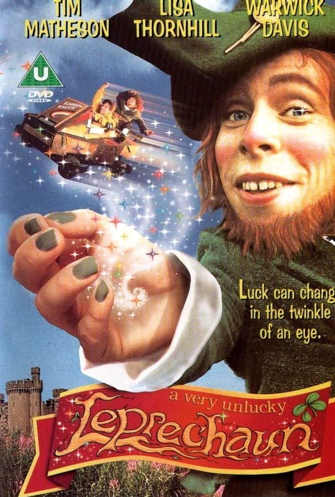 Poster for the movie "A Very Unlucky Leprechaun"