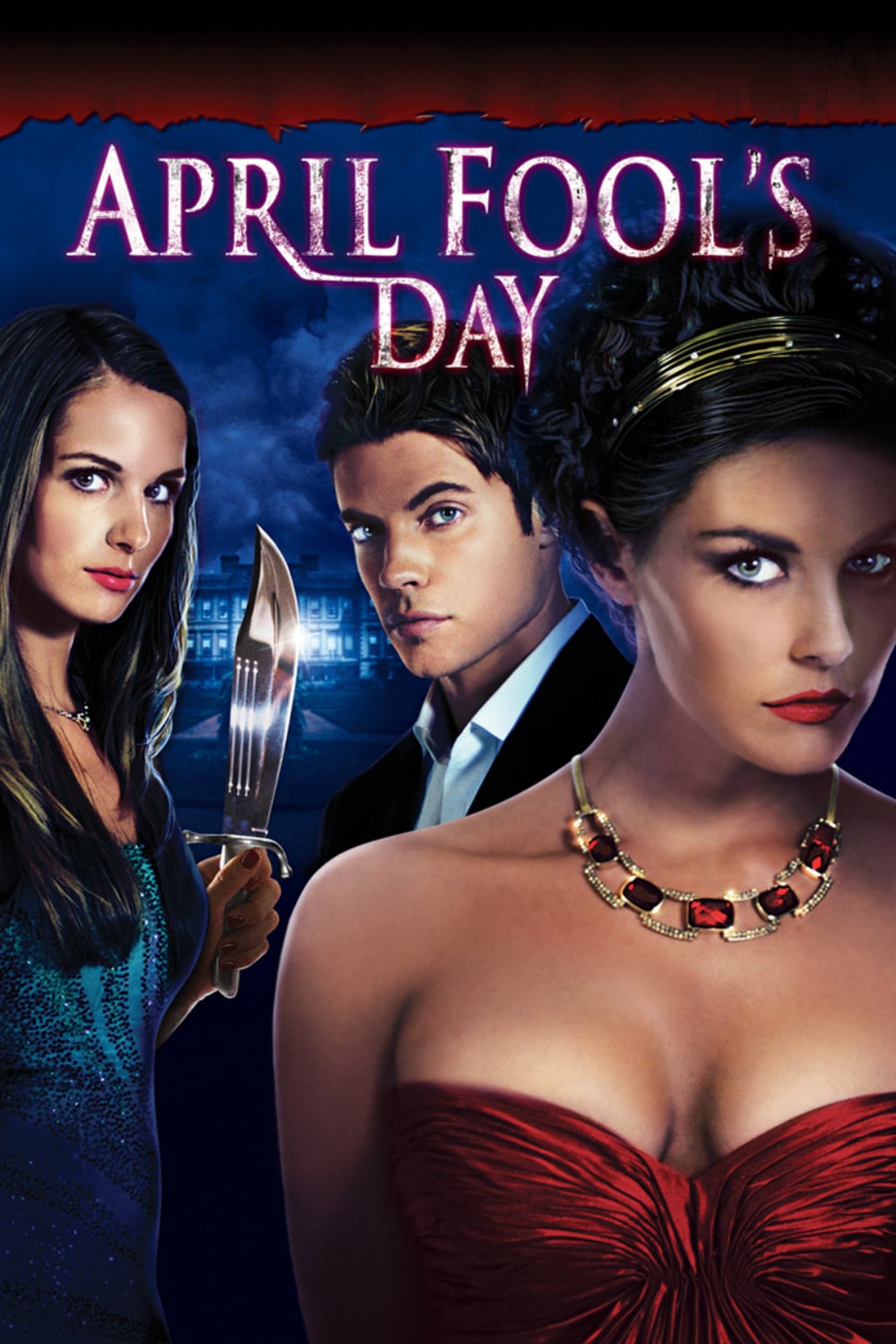 Poster for the movie "April Fool's Day"