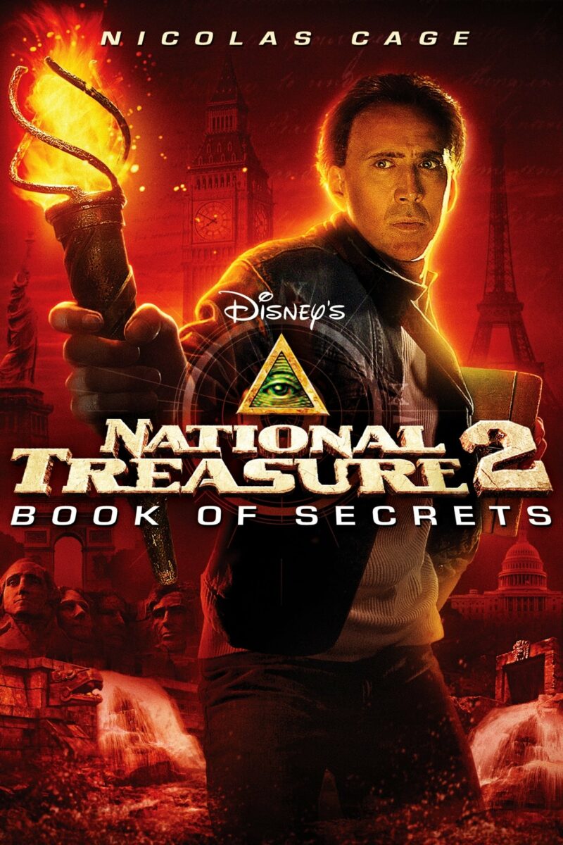 Poster for the movie "National Treasure: Book of Secrets"