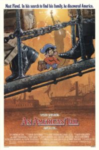 Poster for the movie "An American Tail"